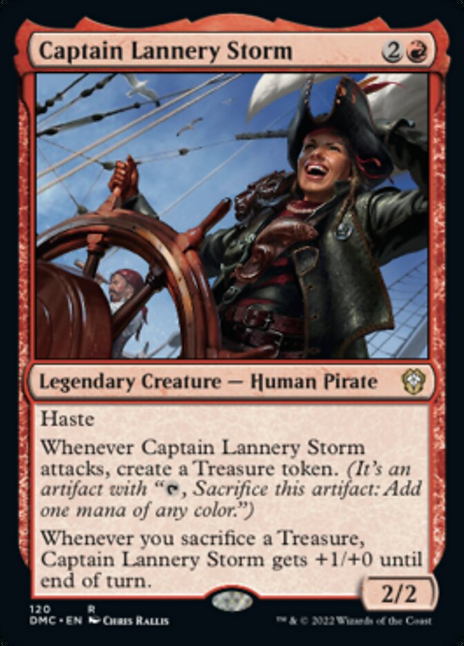 Captain Lannery Storm [Dominaria United Commander] | Silver Goblin