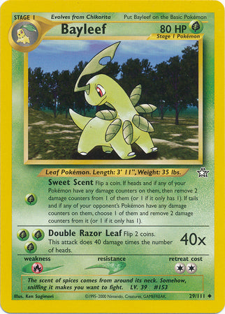 Bayleef (29/111) [Neo Genesis Unlimited] | Silver Goblin