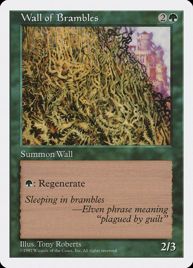 Wall of Brambles [Fifth Edition] | Silver Goblin