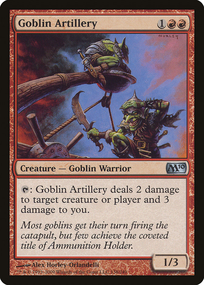 Goblin Artillery [Magic 2010] | Silver Goblin