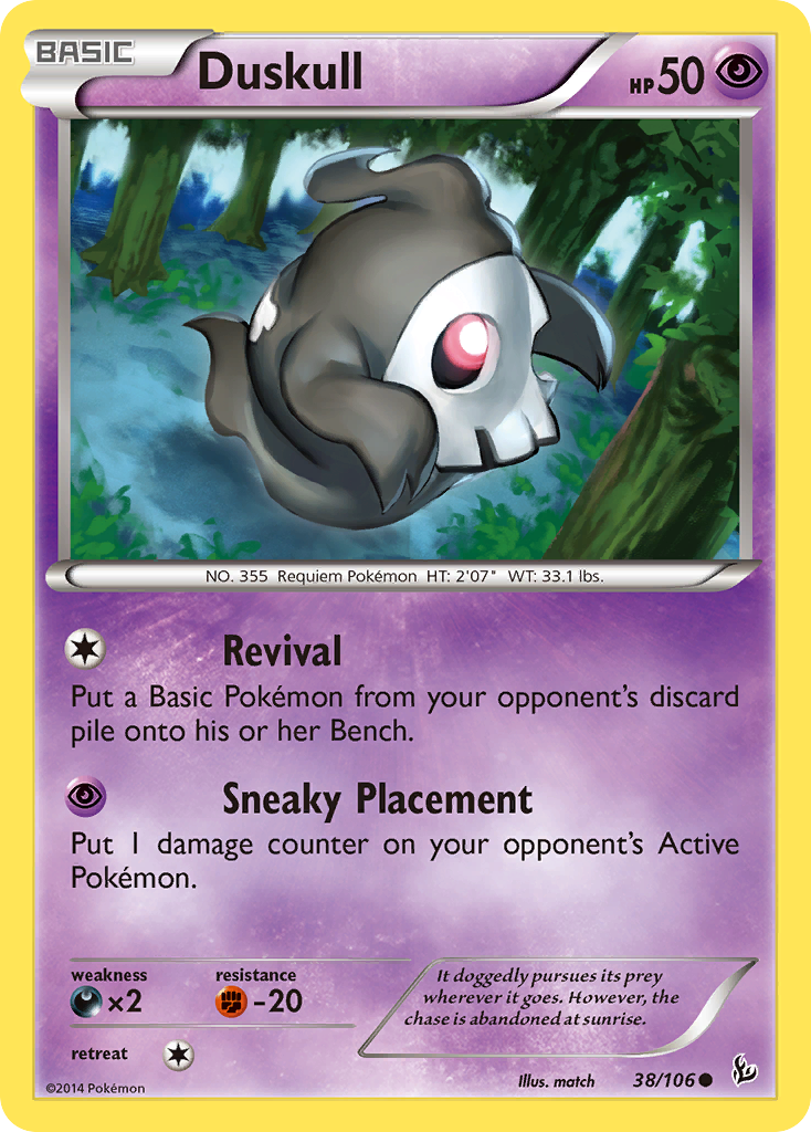 Duskull (38/106) [XY: Flashfire] | Silver Goblin