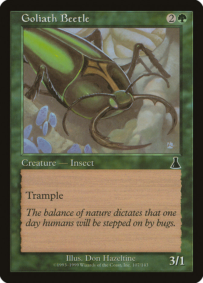 Goliath Beetle [Urza's Destiny] | Silver Goblin