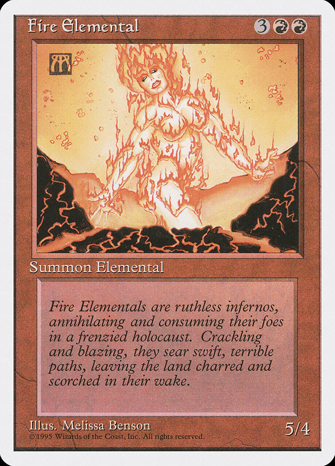 Fire Elemental [Fourth Edition] | Silver Goblin