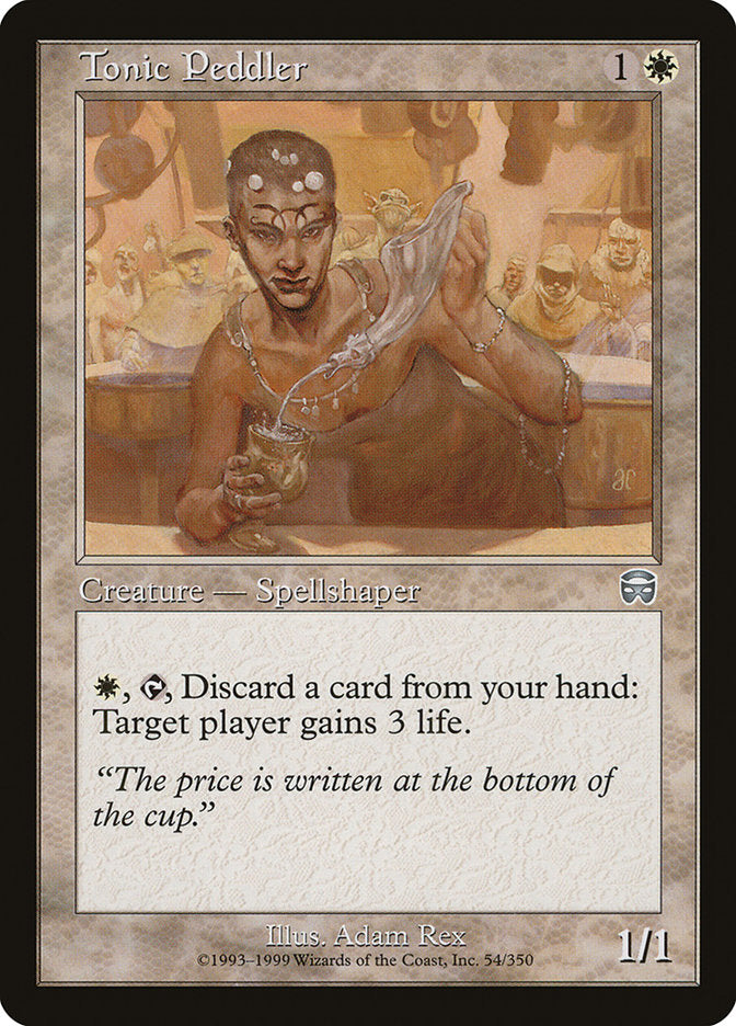 Tonic Peddler [Mercadian Masques] | Silver Goblin