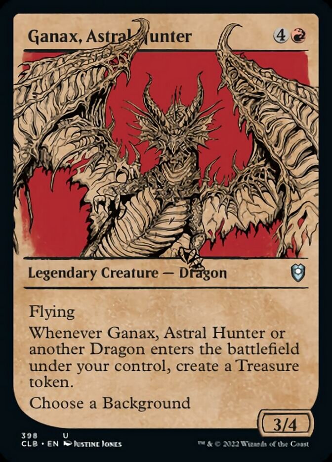 Ganax, Astral Hunter (Showcase) [Commander Legends: Battle for Baldur's Gate] | Silver Goblin