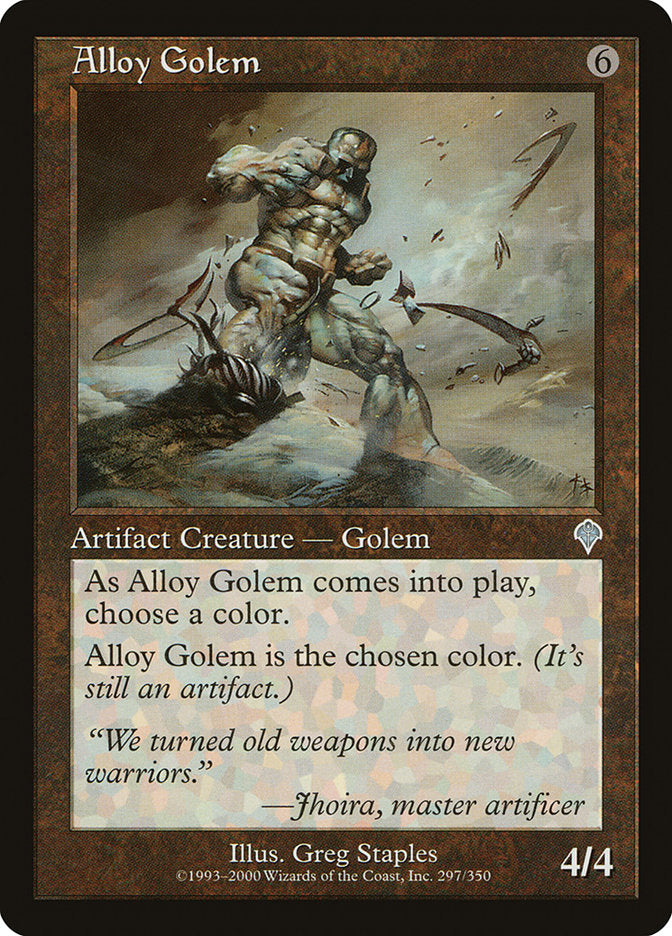 Alloy Golem [Invasion] | Silver Goblin