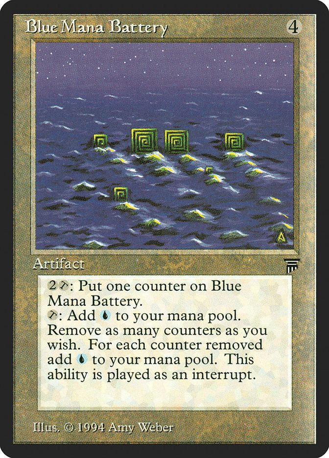 Blue Mana Battery [Legends] | Silver Goblin