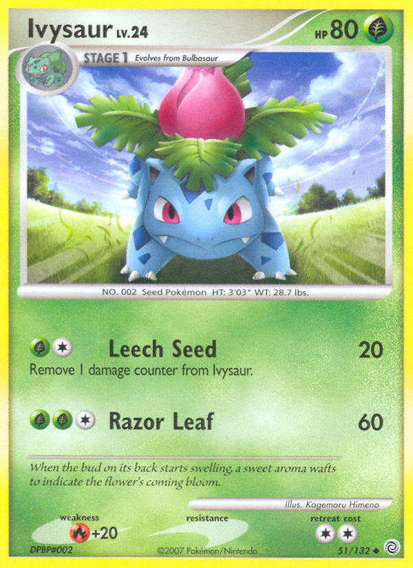 Ivysaur (51/132) [Diamond & Pearl: Secret Wonders] | Silver Goblin