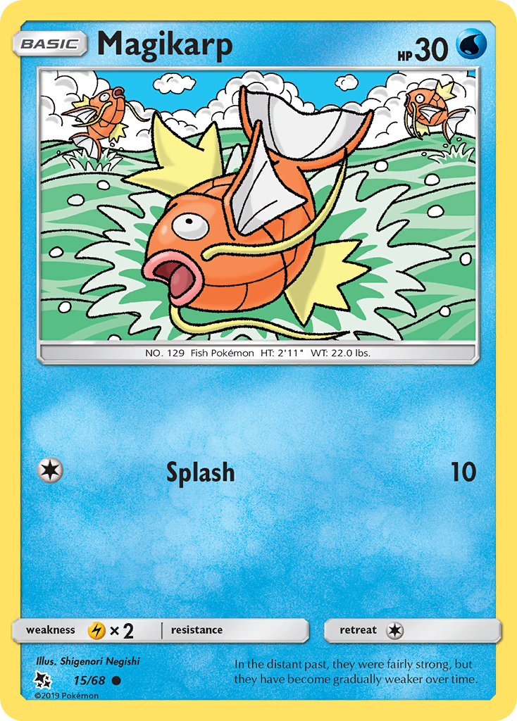 Magikarp (15/68) [Sun & Moon: Hidden Fates] | Silver Goblin