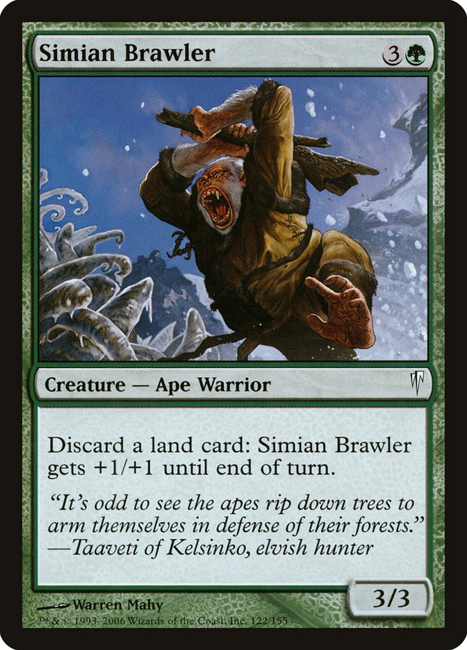 Simian Brawler [Coldsnap] | Silver Goblin