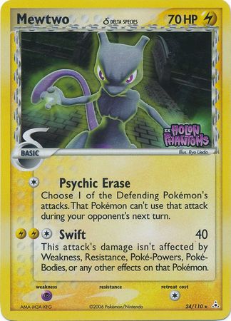 Mewtwo (24/110) (Delta Species) (Stamped) [EX: Holon Phantoms] | Silver Goblin