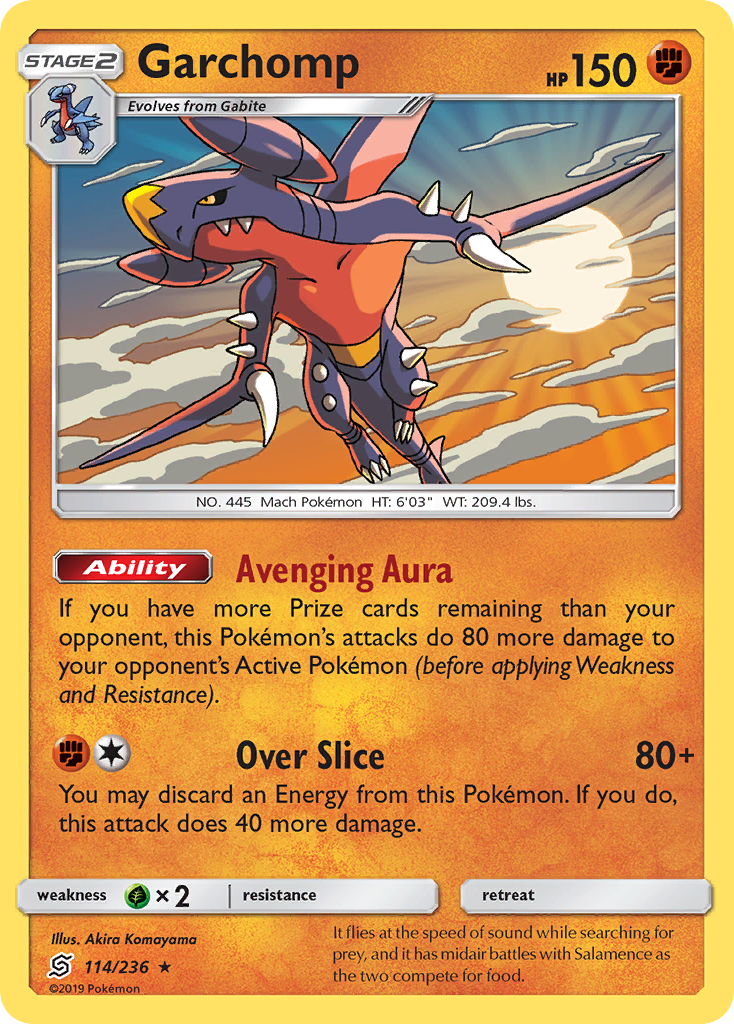 Garchomp (114/236) [Sun & Moon: Unified Minds] | Silver Goblin