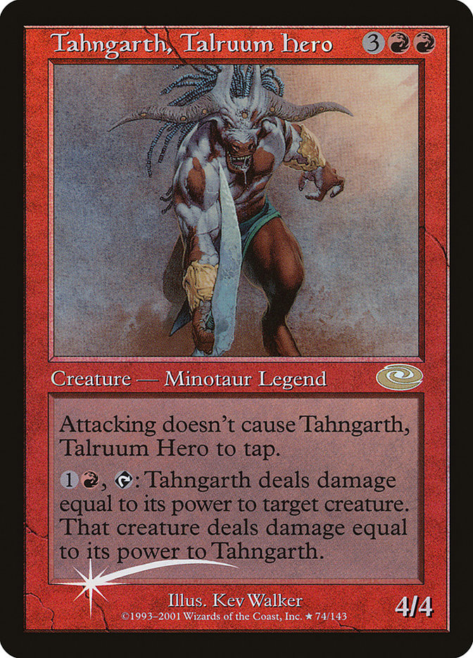 Tahngarth, Talruum Hero (Kev Walker) [Planeshift] | Silver Goblin