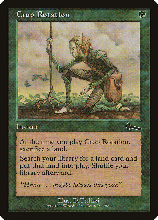 Crop Rotation [Urza's Legacy] | Silver Goblin