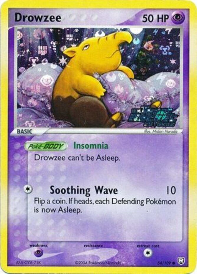 Drowzee (54/109) (Stamped) [EX: Team Rocket Returns] | Silver Goblin