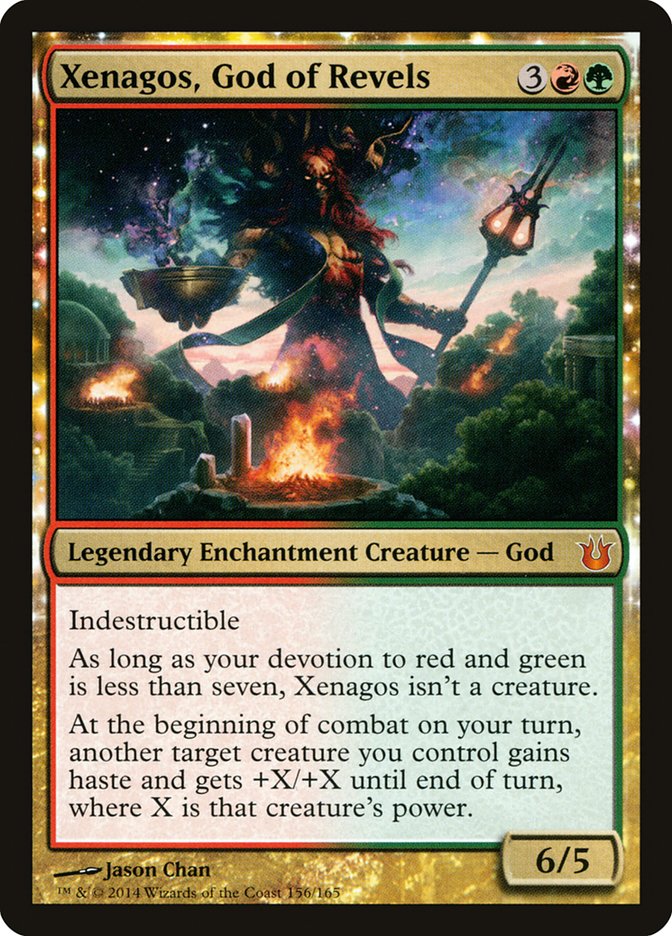 Xenagos, God of Revels [Born of the Gods] | Silver Goblin