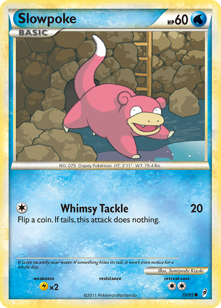 Slowpoke (70/95) [HeartGold & SoulSilver: Call of Legends] | Silver Goblin