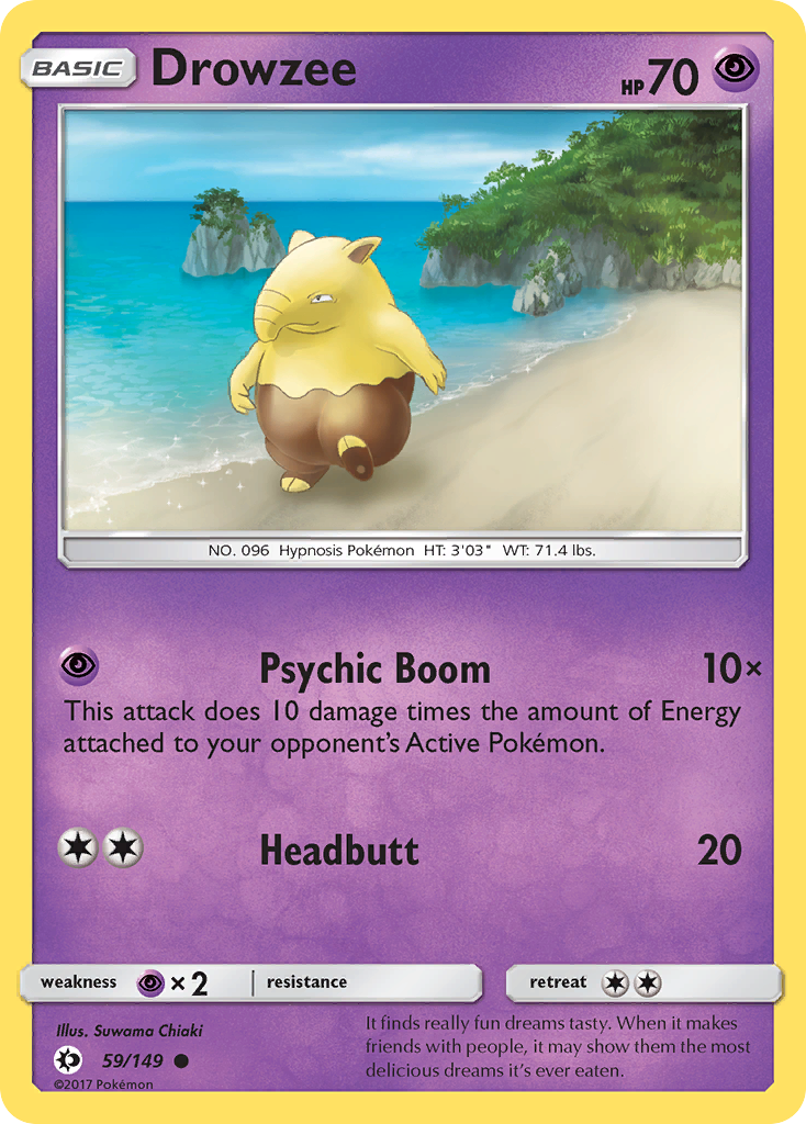 Drowzee (59/149) [Sun & Moon: Base Set] | Silver Goblin