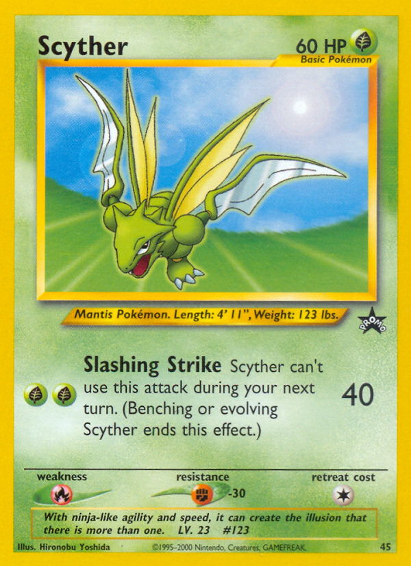 Scyther (45) [Wizards of the Coast: Black Star Promos] | Silver Goblin