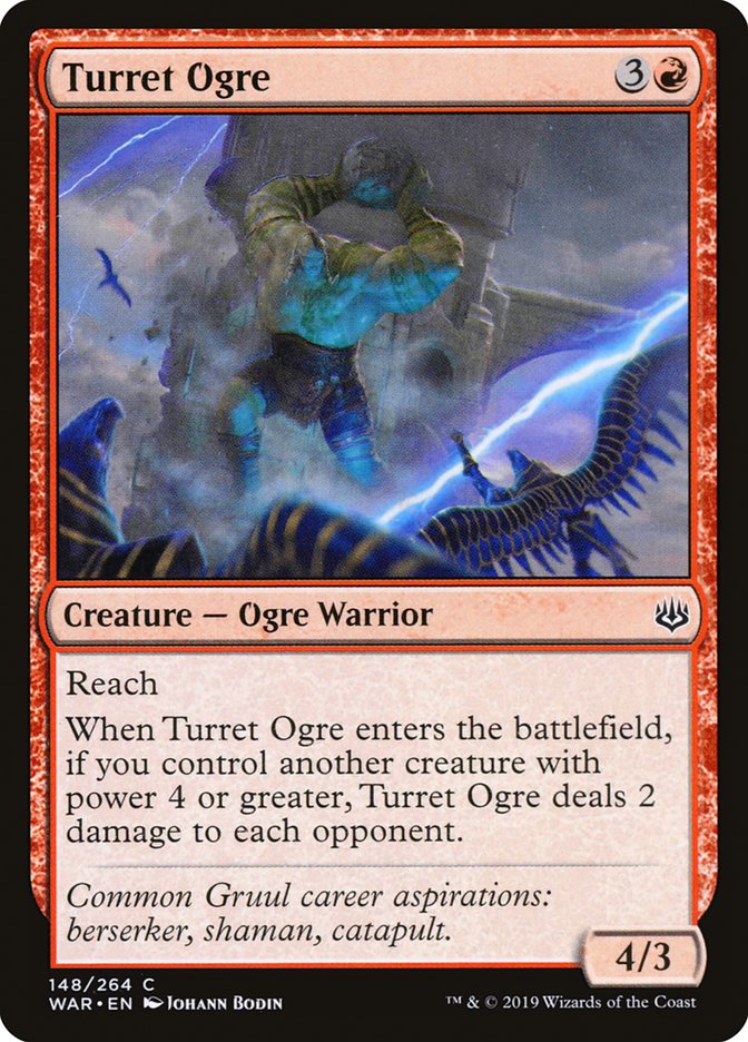Turret Ogre [War of the Spark] | Silver Goblin