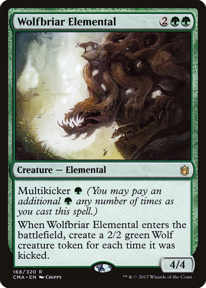 Wolfbriar Elemental [Commander Anthology] | Silver Goblin