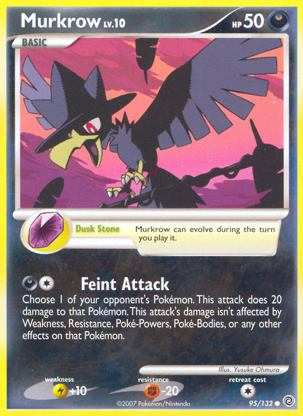 Murkrow (95/132) [Diamond & Pearl: Secret Wonders] | Silver Goblin