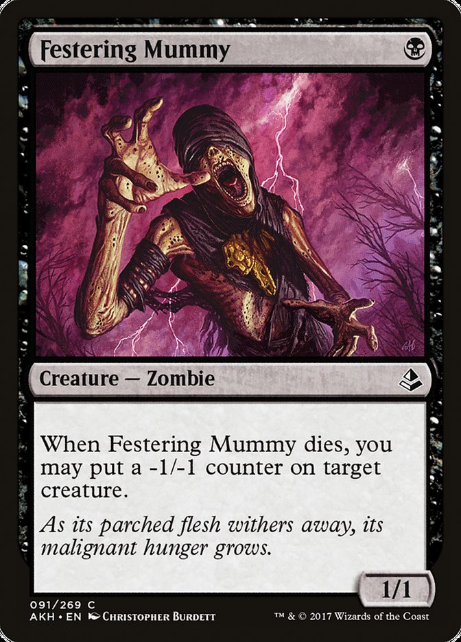 Festering Mummy [Amonkhet] | Silver Goblin