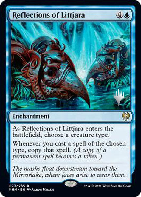 Reflections of Littjara (Promo Pack) [Kaldheim Promos] | Silver Goblin