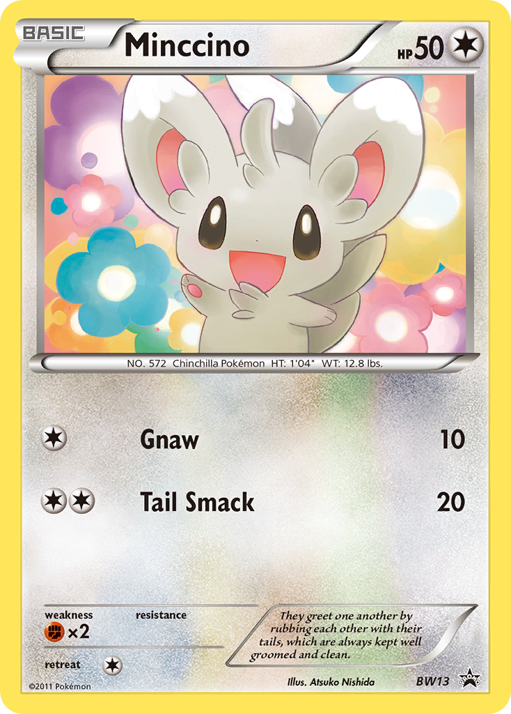 Minccino (BW13) [Black & White: Black Star Promos] | Silver Goblin