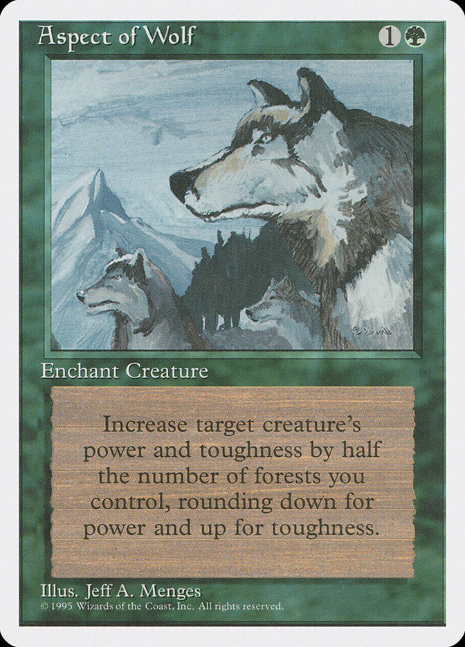 Aspect of Wolf [Fourth Edition] | Silver Goblin