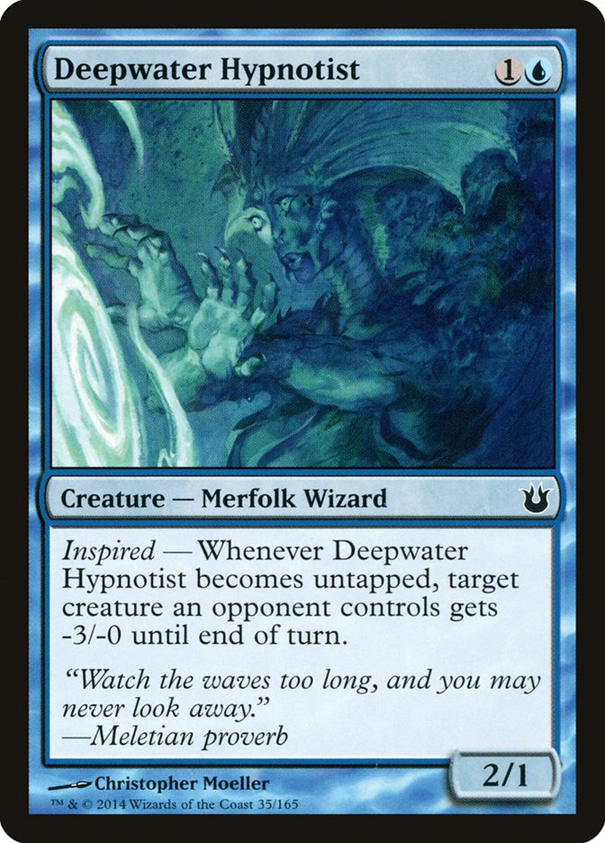 Deepwater Hypnotist [Born of the Gods] | Silver Goblin