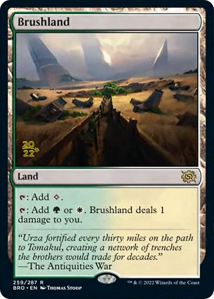 Brushland [The Brothers' War Prerelease Promos] | Silver Goblin