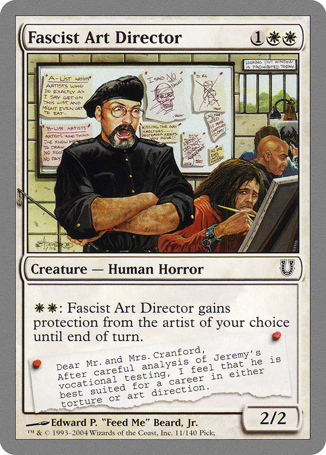Fascist Art Director [Unhinged] | Silver Goblin