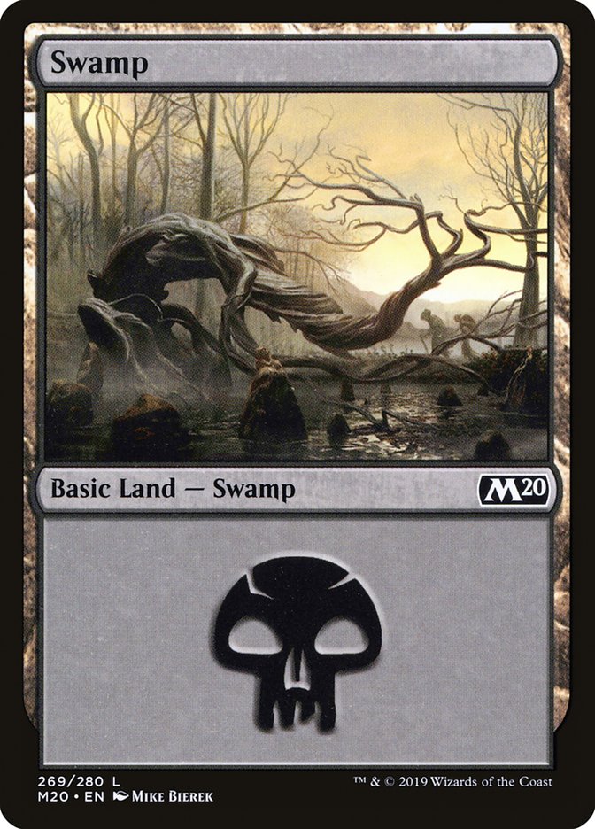 Swamp (269) [Core Set 2020] | Silver Goblin