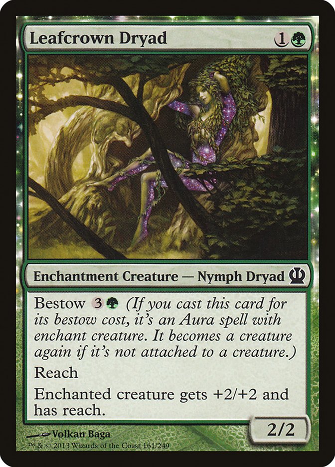 Leafcrown Dryad [Theros] | Silver Goblin