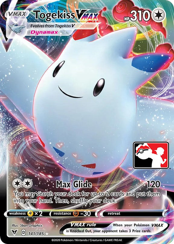 Togekiss VMAX (141/185) [Prize Pack Series One] | Silver Goblin