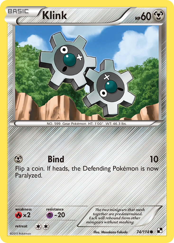 Klink (74/114) [Black & White: Base Set] | Silver Goblin