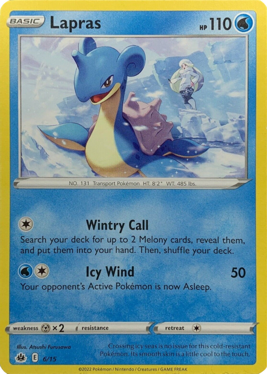 Lapras (6/15) [McDonald's Promos: Match Battle] | Silver Goblin