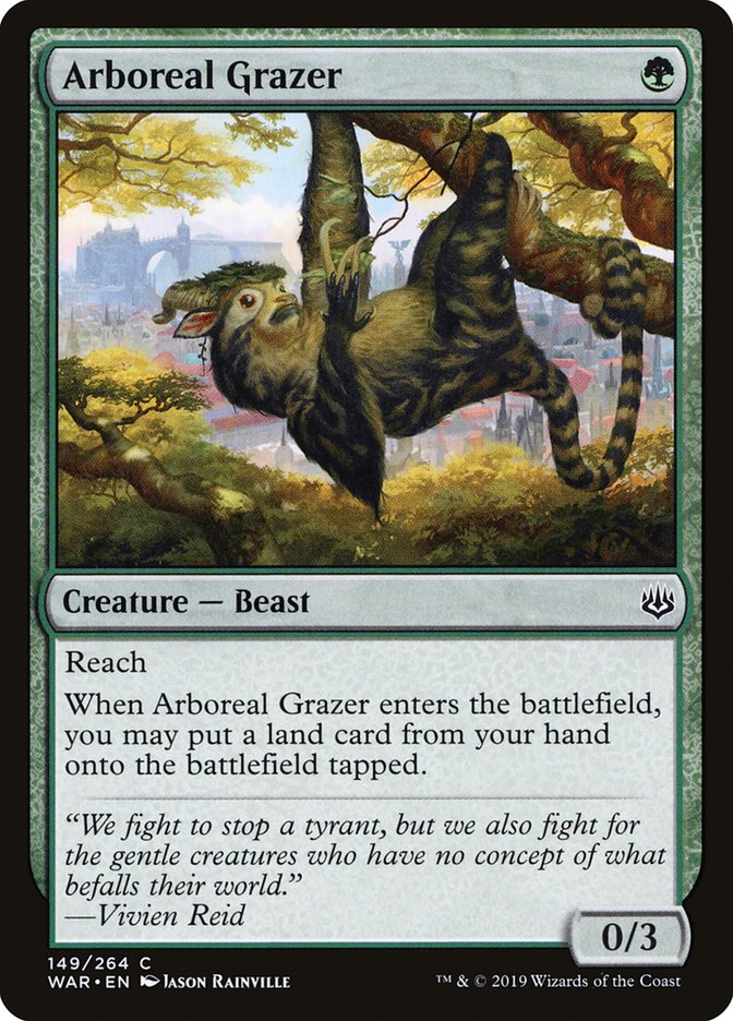 Arboreal Grazer [War of the Spark] | Silver Goblin
