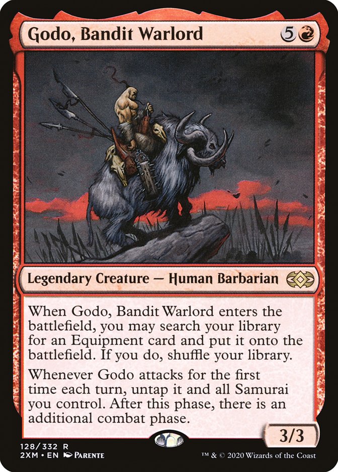 Godo, Bandit Warlord [Double Masters] | Silver Goblin