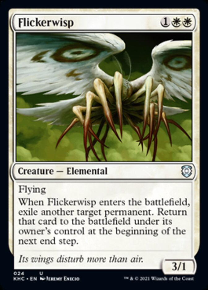 Flickerwisp [Kaldheim Commander] | Silver Goblin
