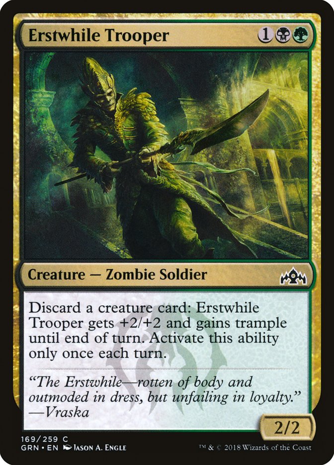 Erstwhile Trooper [Guilds of Ravnica] | Silver Goblin