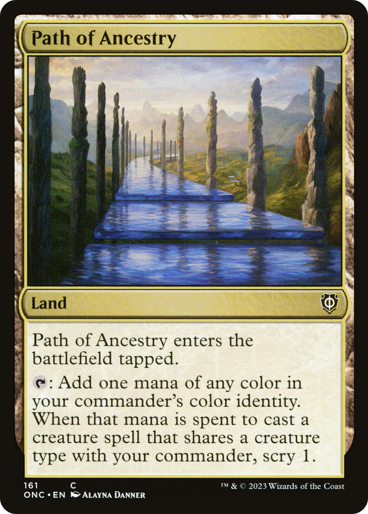 Path of Ancestry [Phyrexia: All Will Be One Commander] | Silver Goblin