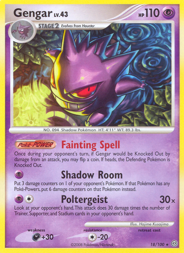 Gengar (18/100) [Diamond & Pearl: Stormfront] | Silver Goblin