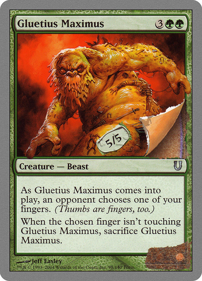 Gluetius Maximus [Unhinged] | Silver Goblin
