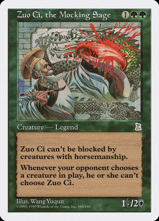 Zuo Ci, the Mocking Sage [Portal Three Kingdoms] | Silver Goblin