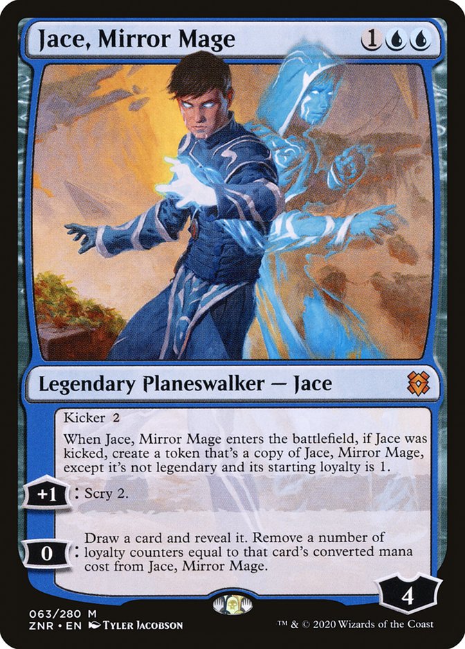 Jace, Mirror Mage [Zendikar Rising] | Silver Goblin