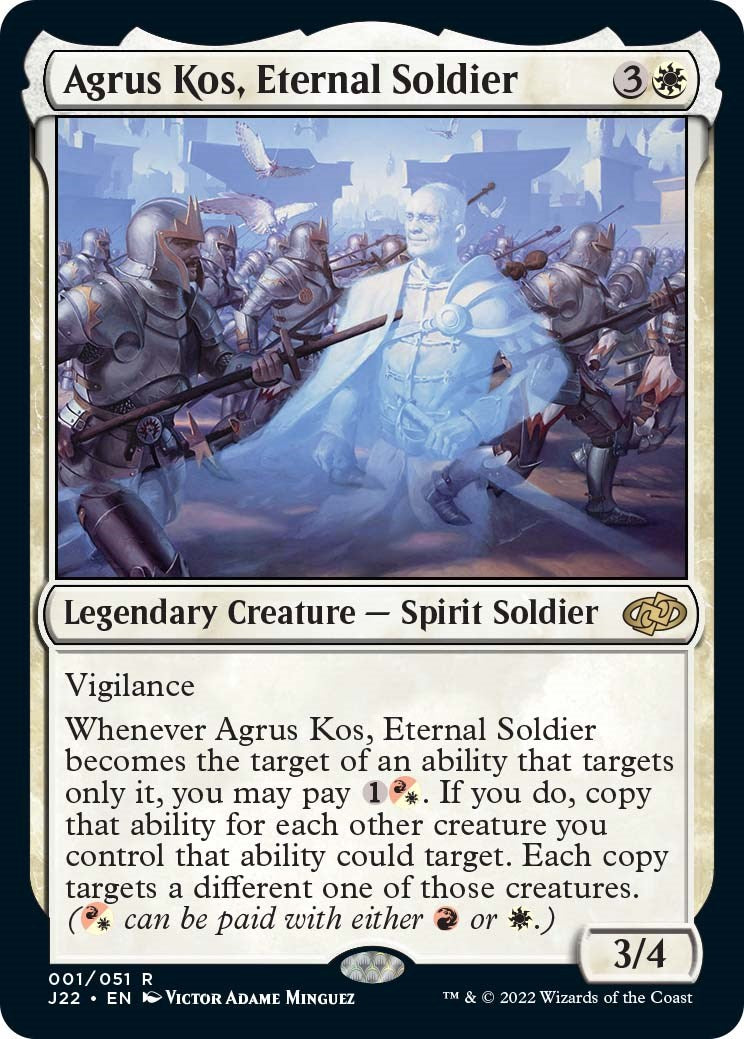 Agrus Kos, Eternal Soldier [Jumpstart 2022] | Silver Goblin