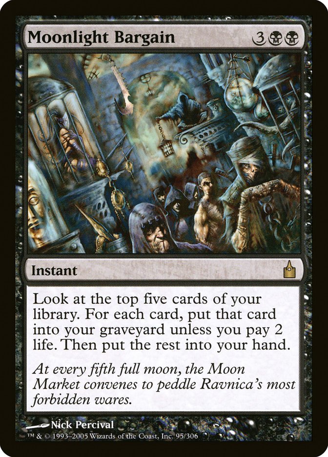 Moonlight Bargain [Ravnica: City of Guilds] | Silver Goblin