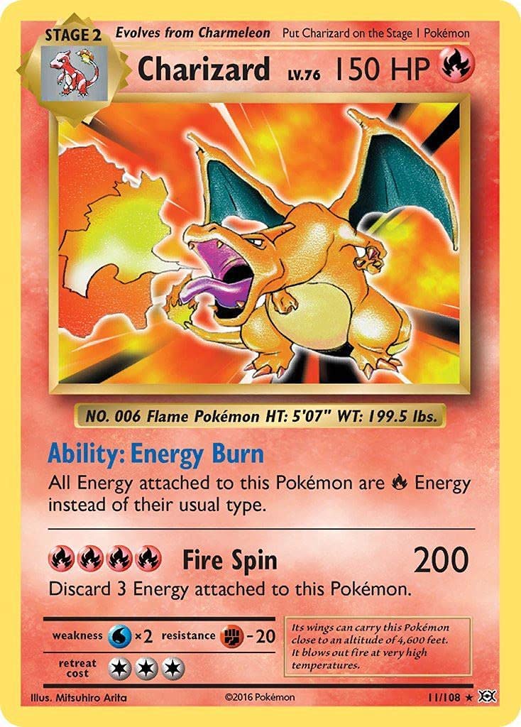 Charizard (11/108) [XY: Evolutions] | Silver Goblin